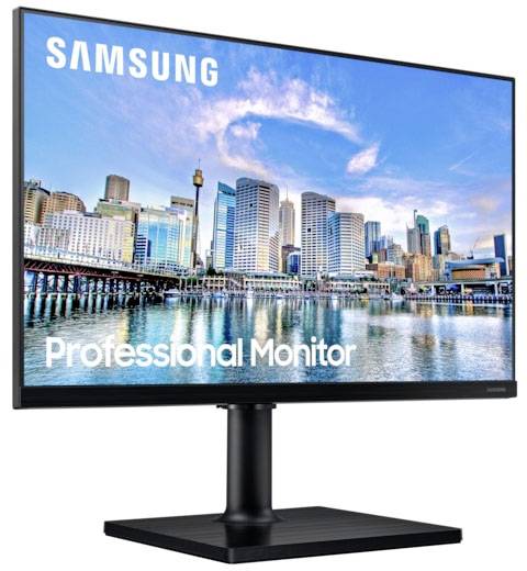 Samsung F22T450FQR LED-Monitor EEK D (A - G) 55.9 cm (22 Zoll) 1920 x 1080 Pixel 16:9 5 ms DisplayPort, HDMI®, Kopfhörer (3.5 mm Klinke), USB-A (US