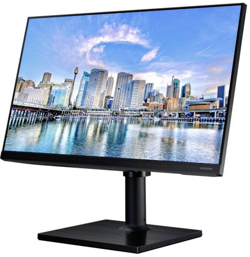 Samsung F22T450FQR LED-Monitor EEK D (A - G) 55.9 cm (22 Zoll) 1920 x 1080 Pixel 16:9 5 ms DisplayPort, HDMI®, Kopfhörer (3.5 mm Klinke), USB-A (US