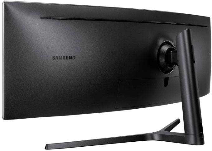 Samsung C49J890DKR LCD-Monitor EEK G (A - G) 124.5 cm (49 Zoll) 3840 x 1080 Pixel 32:9 5 ms DisplayPort, HDMI®, Kopfhörer (3.5 mm Klinke), USB-A (U