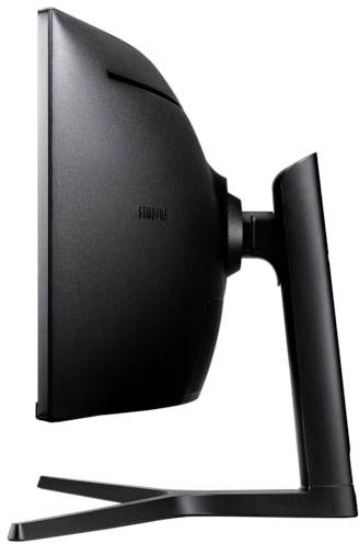 Samsung C49J890DKR LCD-Monitor EEK G (A - G) 124.5 cm (49 Zoll) 3840 x 1080 Pixel 32:9 5 ms DisplayPort, HDMI®, Kopfhörer (3.5 mm Klinke), USB-A (U