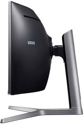 Samsung C49HG90DMR LCD-Monitor 124.2 cm (48.9 Zoll) EEK G (A - G) 3840 x 1080 Pixel UHD 1 ms DisplayPort, HDMI®, Kopfhörer (3.5 mm Klinke), Mini Dis