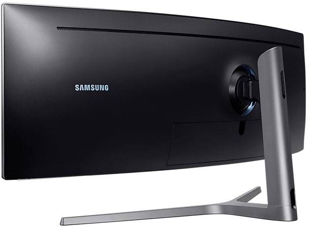 Samsung C49HG90DMR LCD-Monitor 124.2 cm (48.9 Zoll) EEK G (A - G) 3840 x 1080 Pixel UHD 1 ms DisplayPort, HDMI®, Kopfhörer (3.5 mm Klinke), Mini Dis