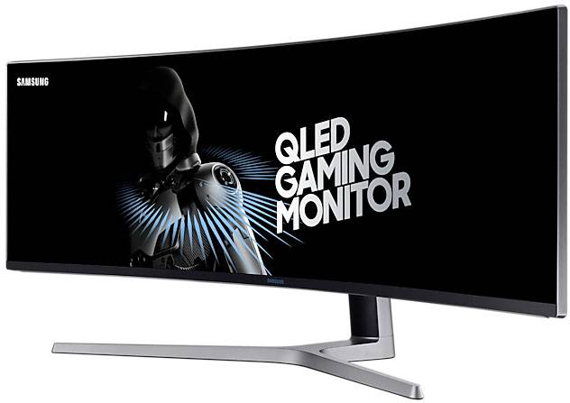 Samsung C49HG90DMR LCD-Monitor 124.2 cm (48.9 Zoll) EEK G (A - G) 3840 x 1080 Pixel UHD 1 ms DisplayPort, HDMI®, Kopfhörer (3.5 mm Klinke), Mini Dis