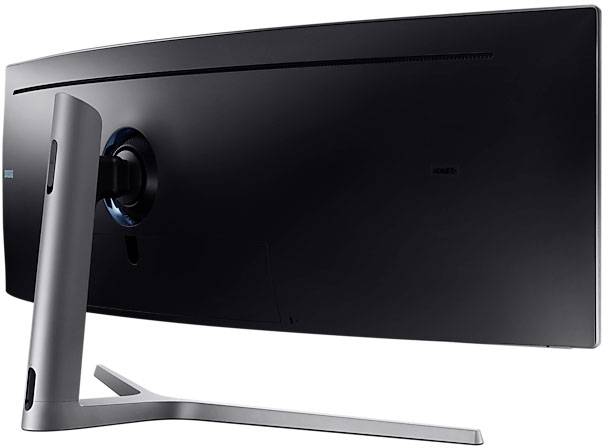 Samsung C49HG90DMR LCD-Monitor 124.2 cm (48.9 Zoll) EEK G (A - G) 3840 x 1080 Pixel UHD 1 ms DisplayPort, HDMI®, Kopfhörer (3.5 mm Klinke), Mini Dis