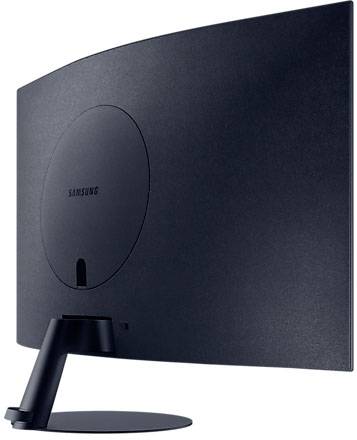 Samsung C32T550FDR Curved LCD-Monitor EEK F (A - G) 80 cm (31.5 Zoll) 1920 x 1080 Pixel 16:9 4 ms HDMI®, DisplayPort, VGA, Kopfhörer (3.5 mm Klinke