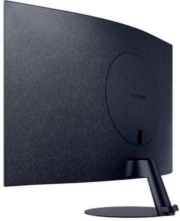 Samsung C32T550FDR Curved LCD-Monitor EEK F (A - G) 80 cm (31.5 Zoll) 1920 x 1080 Pixel 16:9 4 ms HDMI®, DisplayPort, VGA, Kopfhörer (3.5 mm Klinke