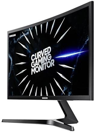 Samsung C24RG54FQR LCD-Monitor EEK F (A - G) 59.7 cm (23.5 Zoll) 1920 x 1080 Pixel 16:9 4 ms HDMI®, DisplayPort, Kopfhörer (3.5 mm Klinke) VA LCD