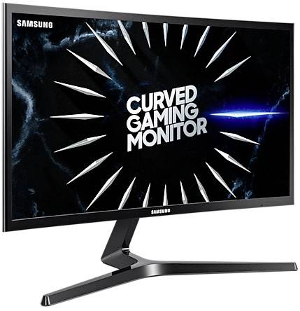 Samsung C24RG54FQR LCD-Monitor EEK F (A - G) 59.7 cm (23.5 Zoll) 1920 x 1080 Pixel 16:9 4 ms HDMI®, DisplayPort, Kopfhörer (3.5 mm Klinke) VA LCD