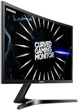 Samsung C24RG54FQR LCD-Monitor EEK F (A - G) 59.7 cm (23.5 Zoll) 1920 x 1080 Pixel 16:9 4 ms HDMI®, DisplayPort, Kopfhörer (3.5 mm Klinke) VA LCD