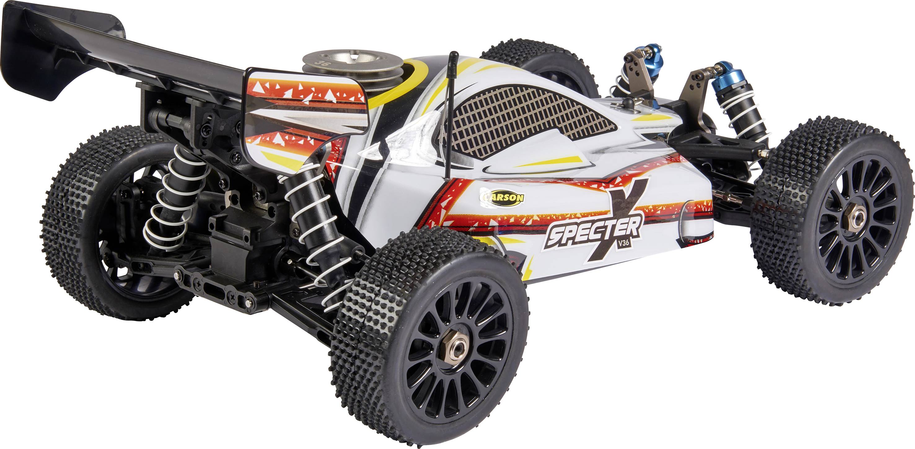 Carson Modellsport CY Specter X 3 Pro V36 1:8 RC Modellauto Nitro Buggy RtR 2,4 GHz