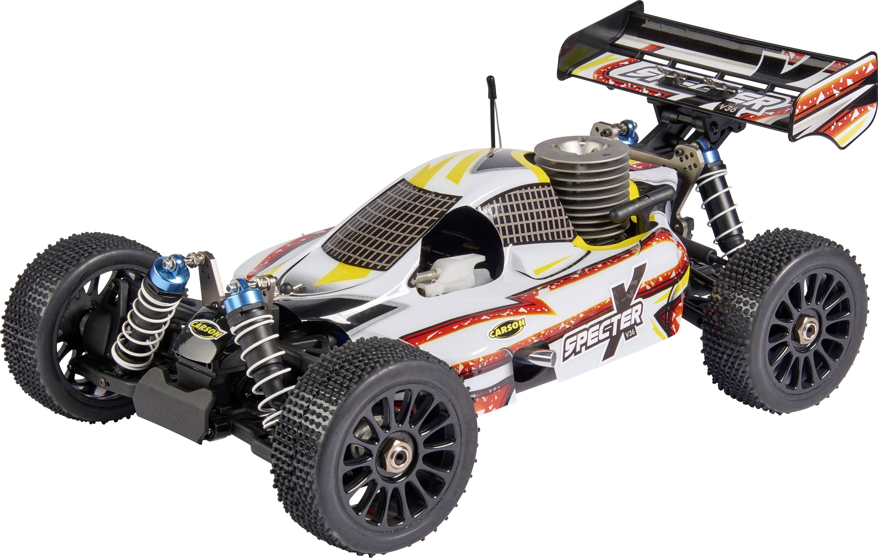 Carson Modellsport CY Specter X 3 Pro V36 1:8 RC Modellauto Nitro Buggy RtR 2,4 GHz