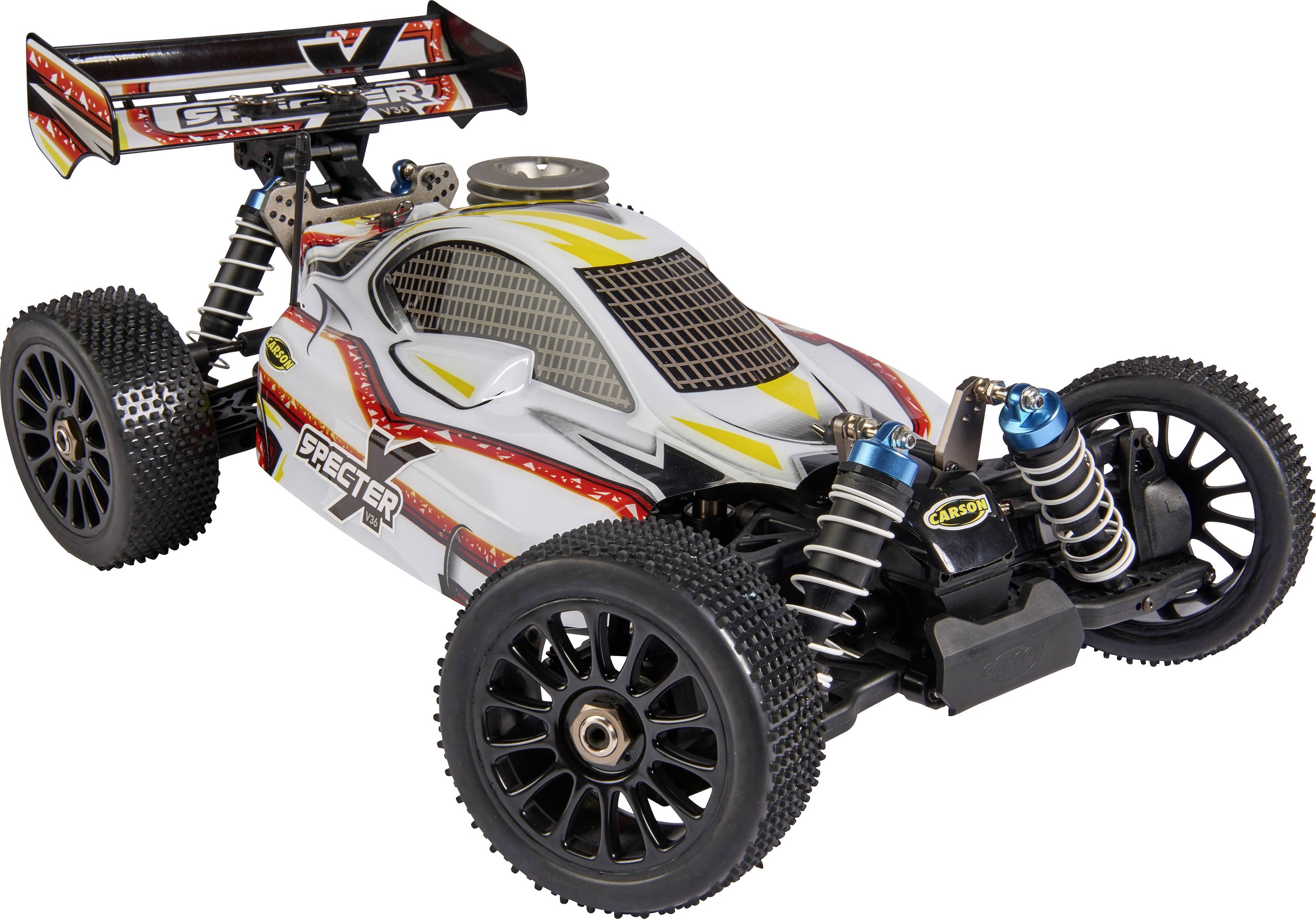 Carson Modellsport CY Specter X 3 Pro V36 1:8 RC Modellauto Nitro Buggy RtR 2,4 GHz