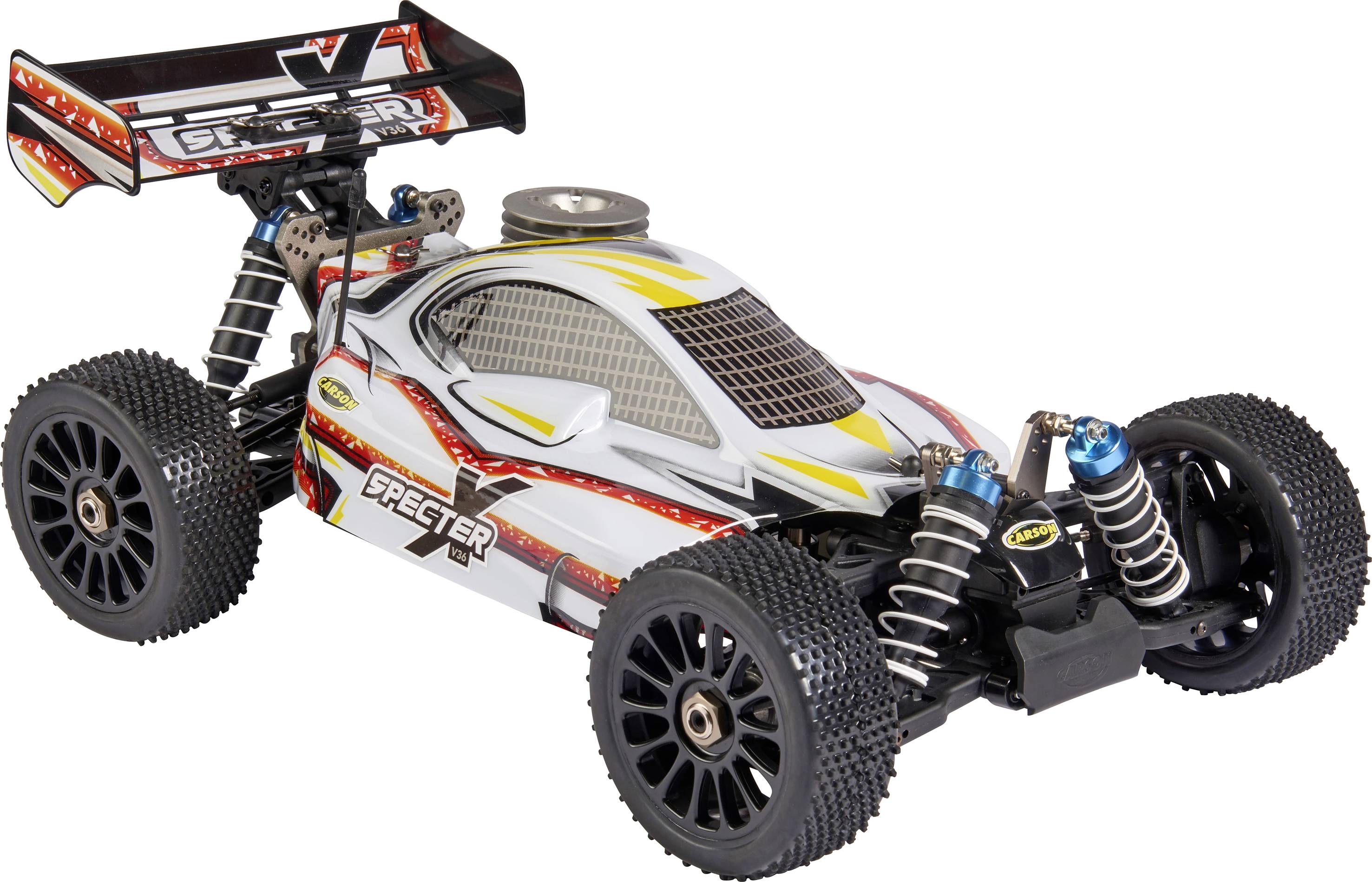 Carson Modellsport CY Specter X 3 Pro V36 1:8 RC Modellauto Nitro Buggy RtR 2,4 GHz