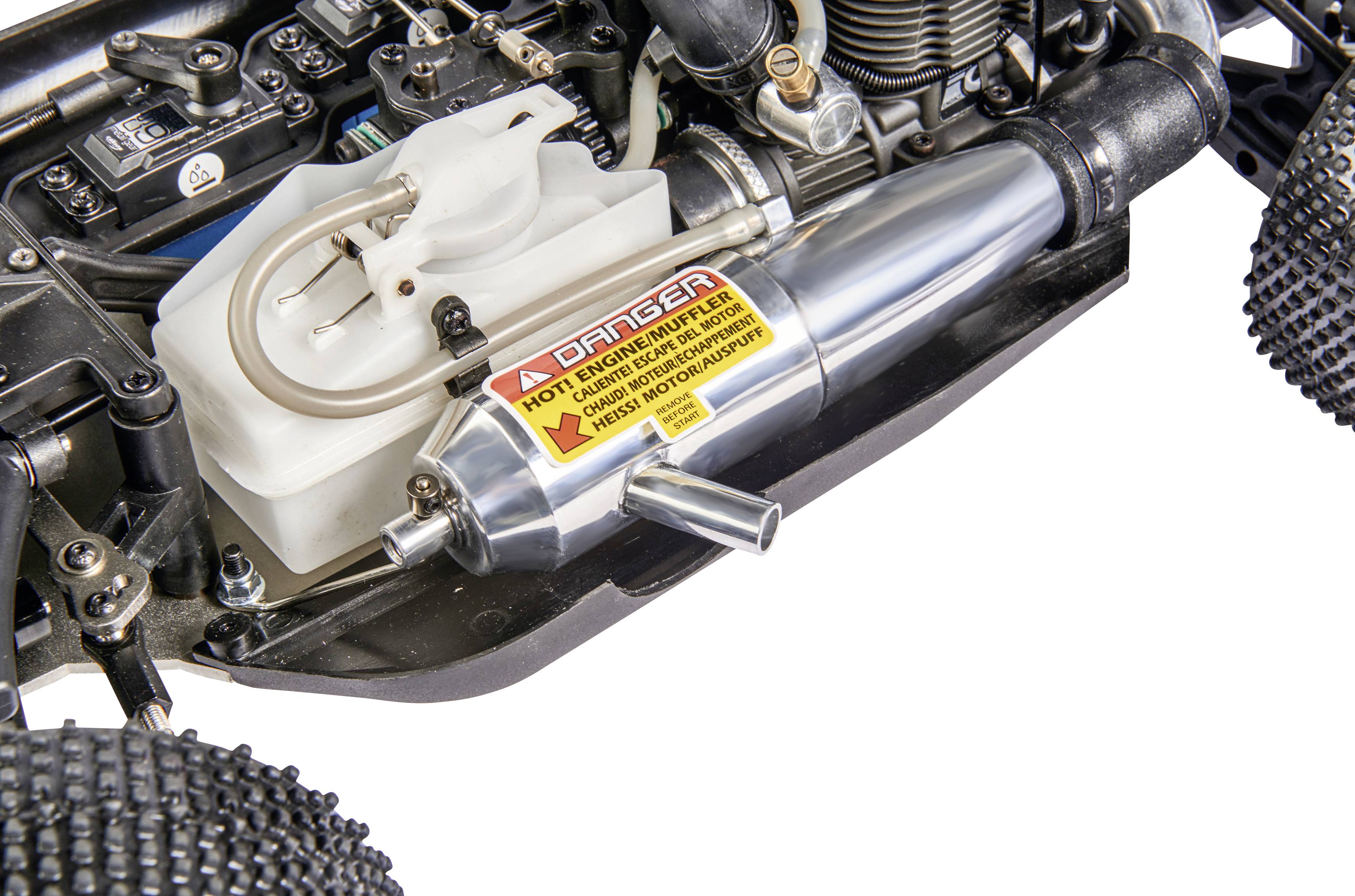 Carson Modellsport CY Specter X 3 Pro V36 1:8 RC Modellauto Nitro Buggy RtR 2,4 GHz