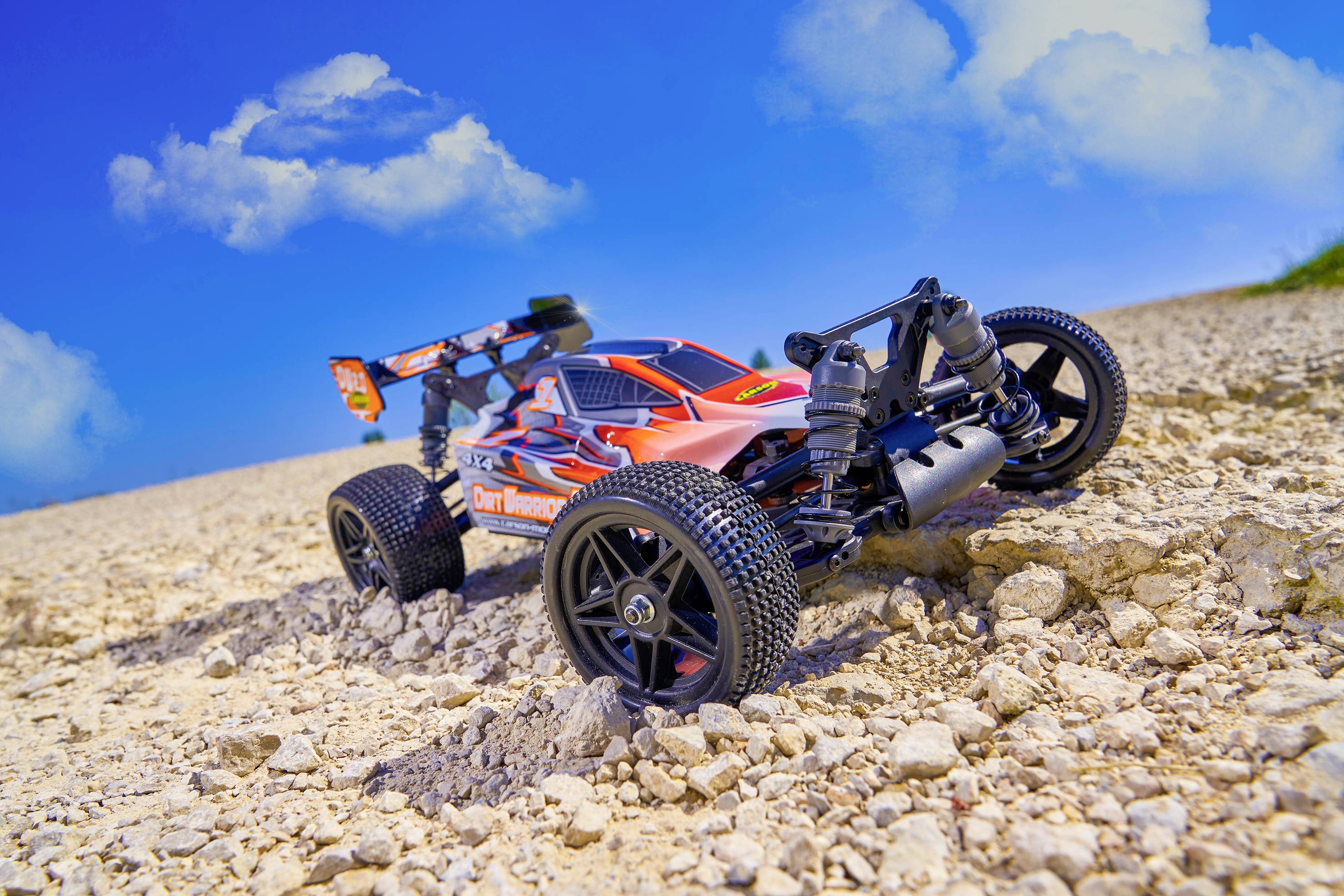 Carson Modellsport X10 Dirt Warrior Sport 2.0 1:10 RC Modellauto Elektro Buggy Allradantrieb (4WD) 100% RtR 2,4GHz