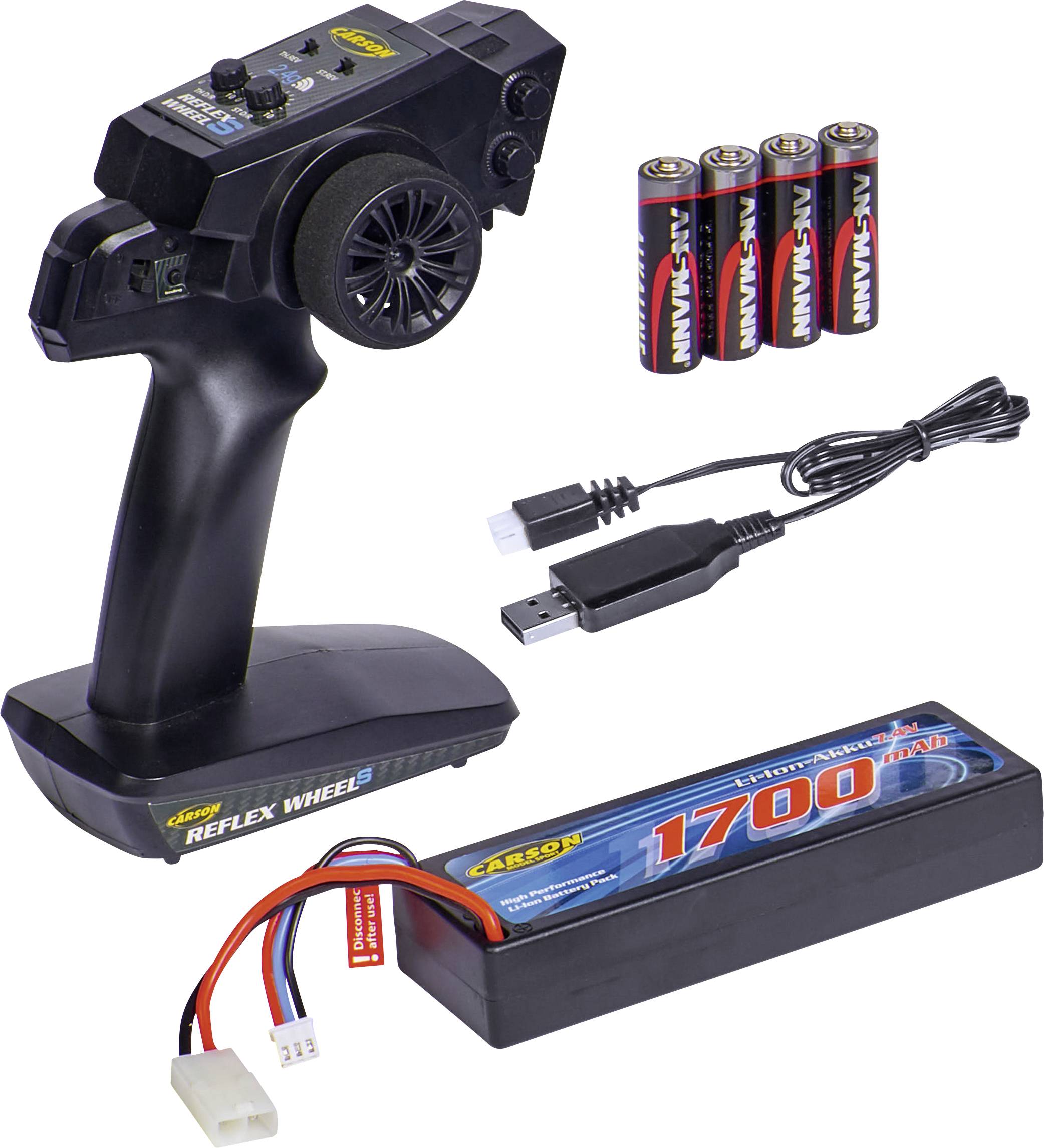 Carson Modellsport X10 Dirt Warrior Sport 2.0 1:10 RC Modellauto Elektro Buggy Allradantrieb (4WD) 100% RtR 2,4GHz