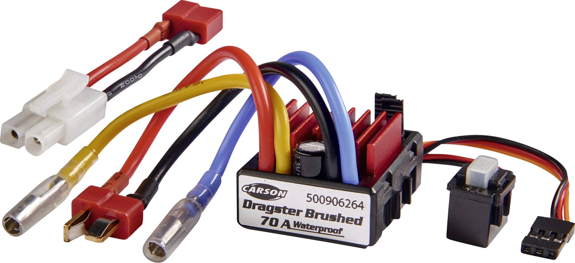 Carson Modellsport Dragster Brushed 70A Automodell Brushed Fahrtregler