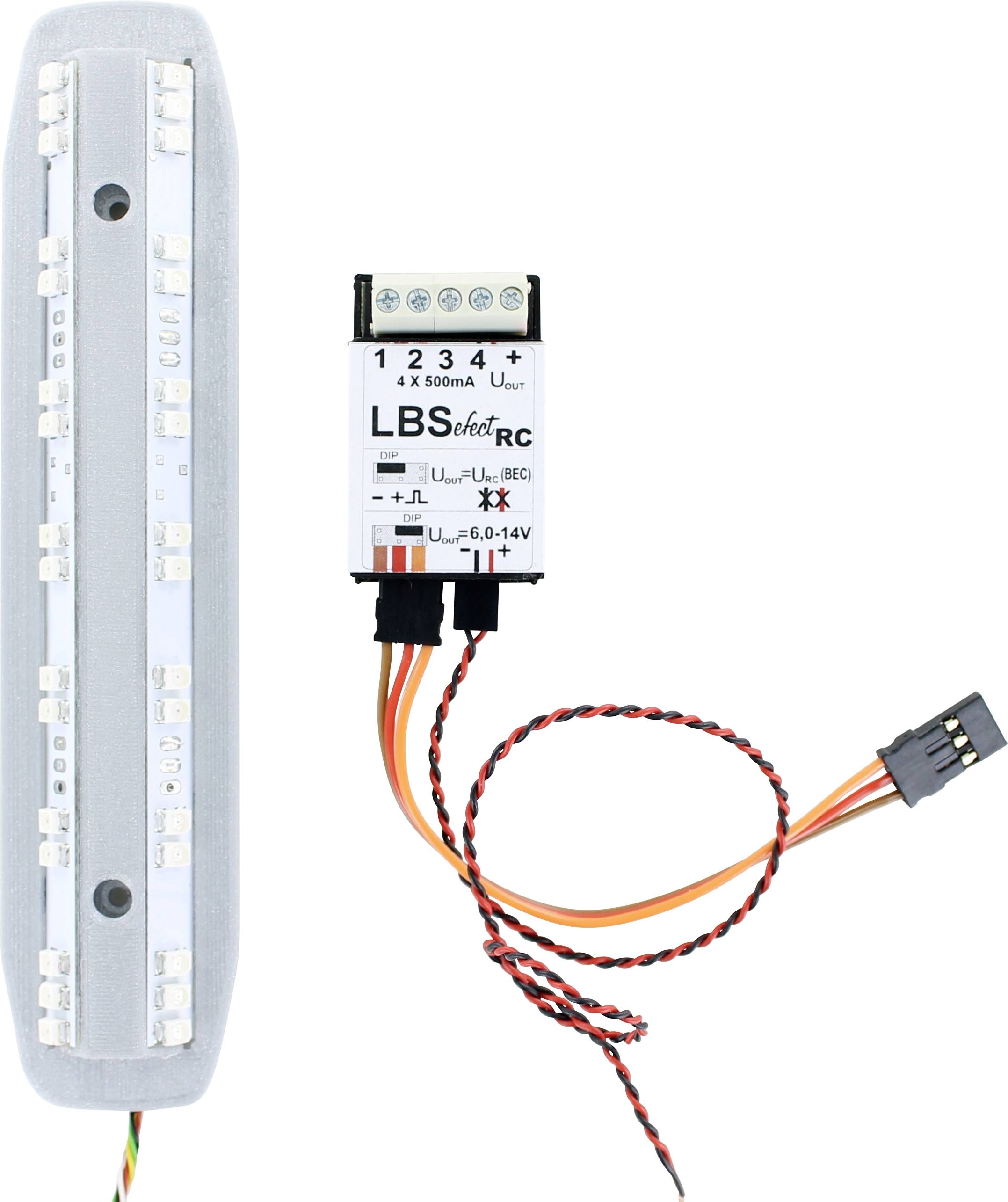 Carson Modellsport 907633 Ersatzteil 7,2/12 V Warnbalken m. Elektr. FH16