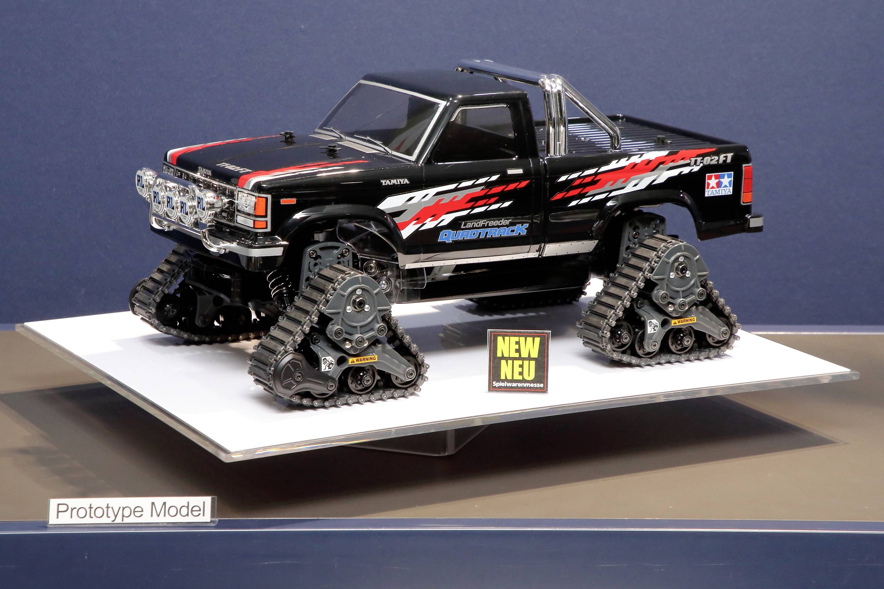 Tamiya RC Landfreeder Quadtrack TT-02FT PB Brushed 1:10 RC Modellauto Elektro Monstertruck Bausatz