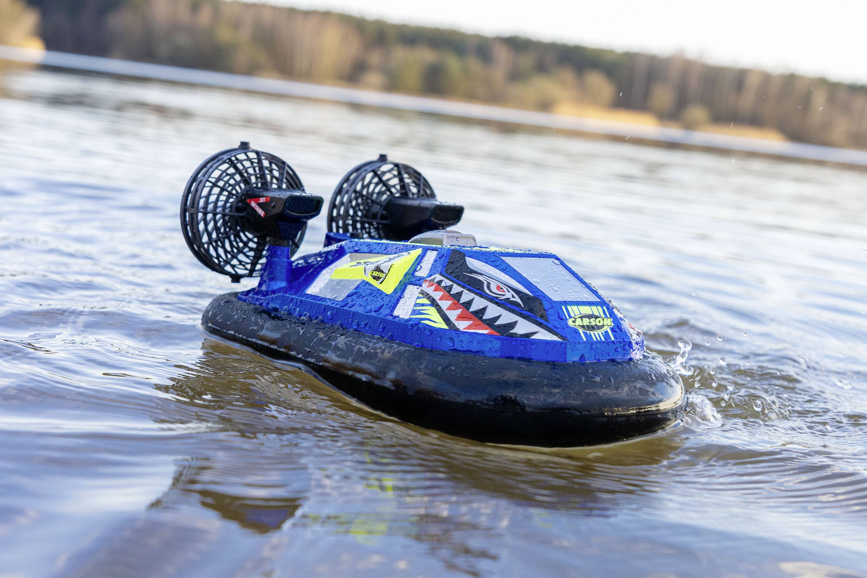 Carson Modellsport Hovershark RC Luftkissenboot 100% RtR 340 mm