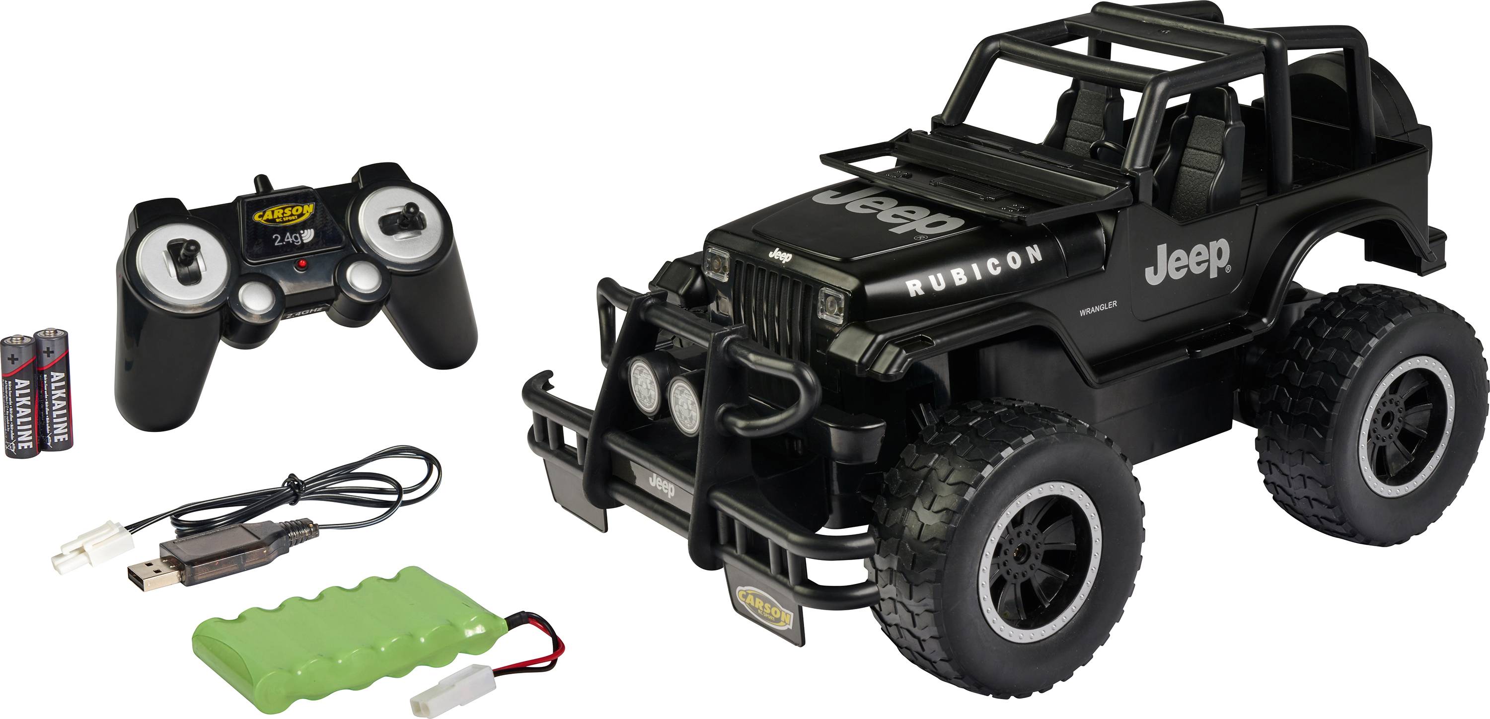 Carson Modellsport 404226 Jeep Wrangler 1:12 RC Modellauto Elektro Geländewagen