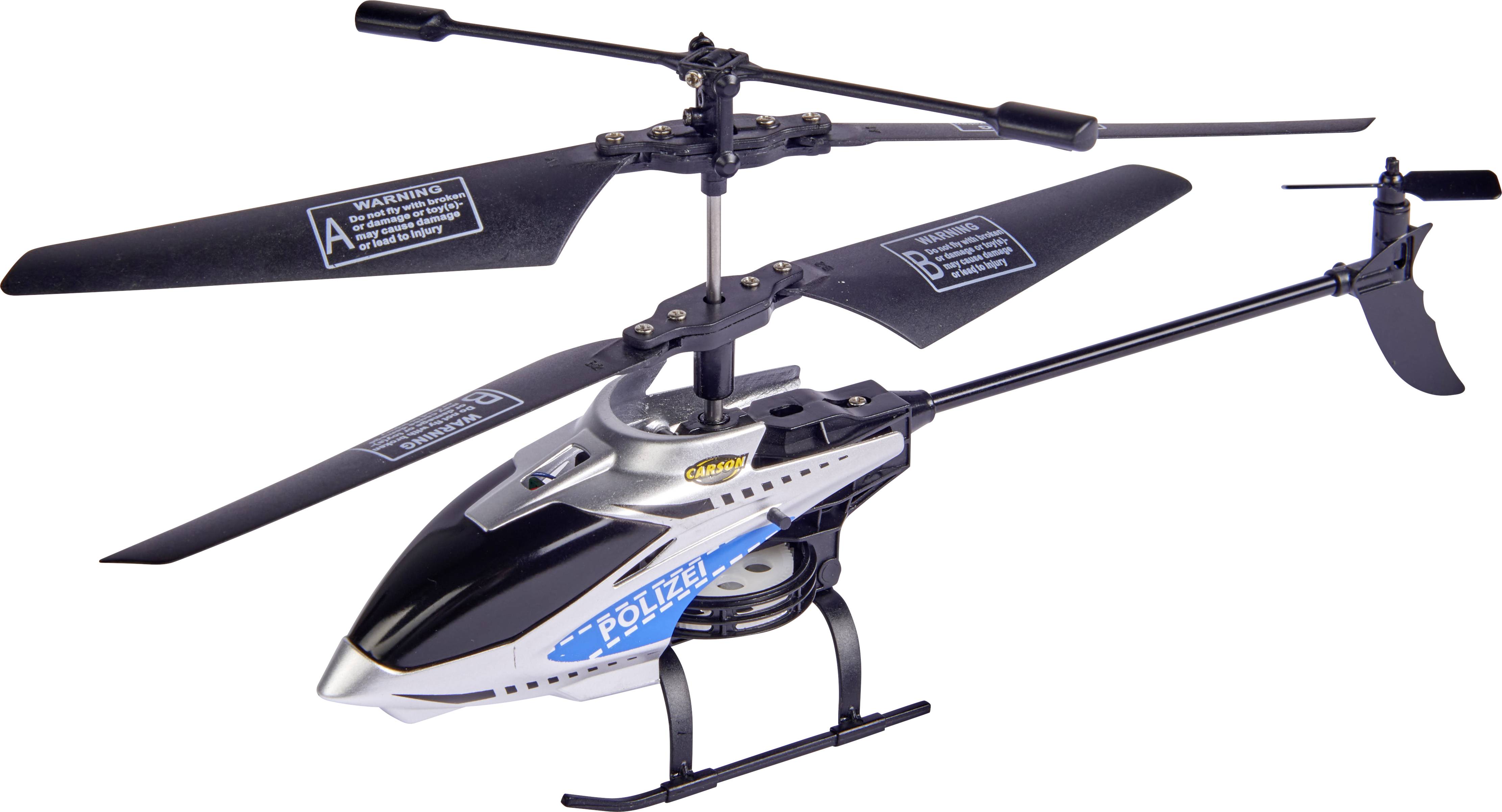 Carson Modellsport Police Tyrann 230 Gyro RC Einsteiger Hubschrauber RtF
