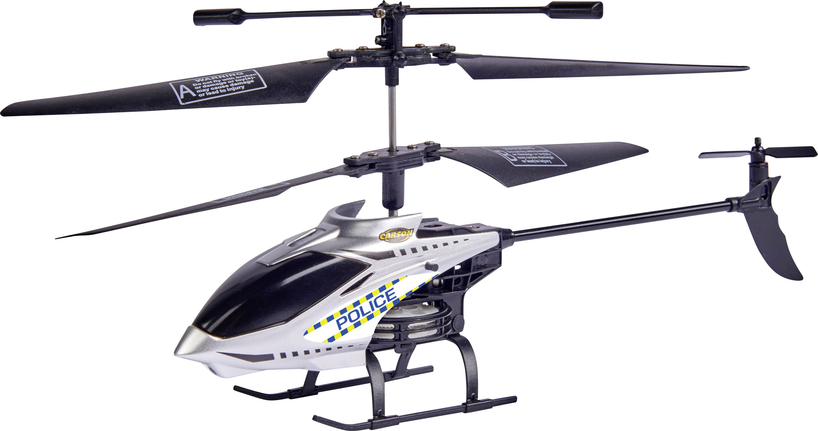 Carson Modellsport Police Tyrann 230 Gyro RC Einsteiger Hubschrauber RtF