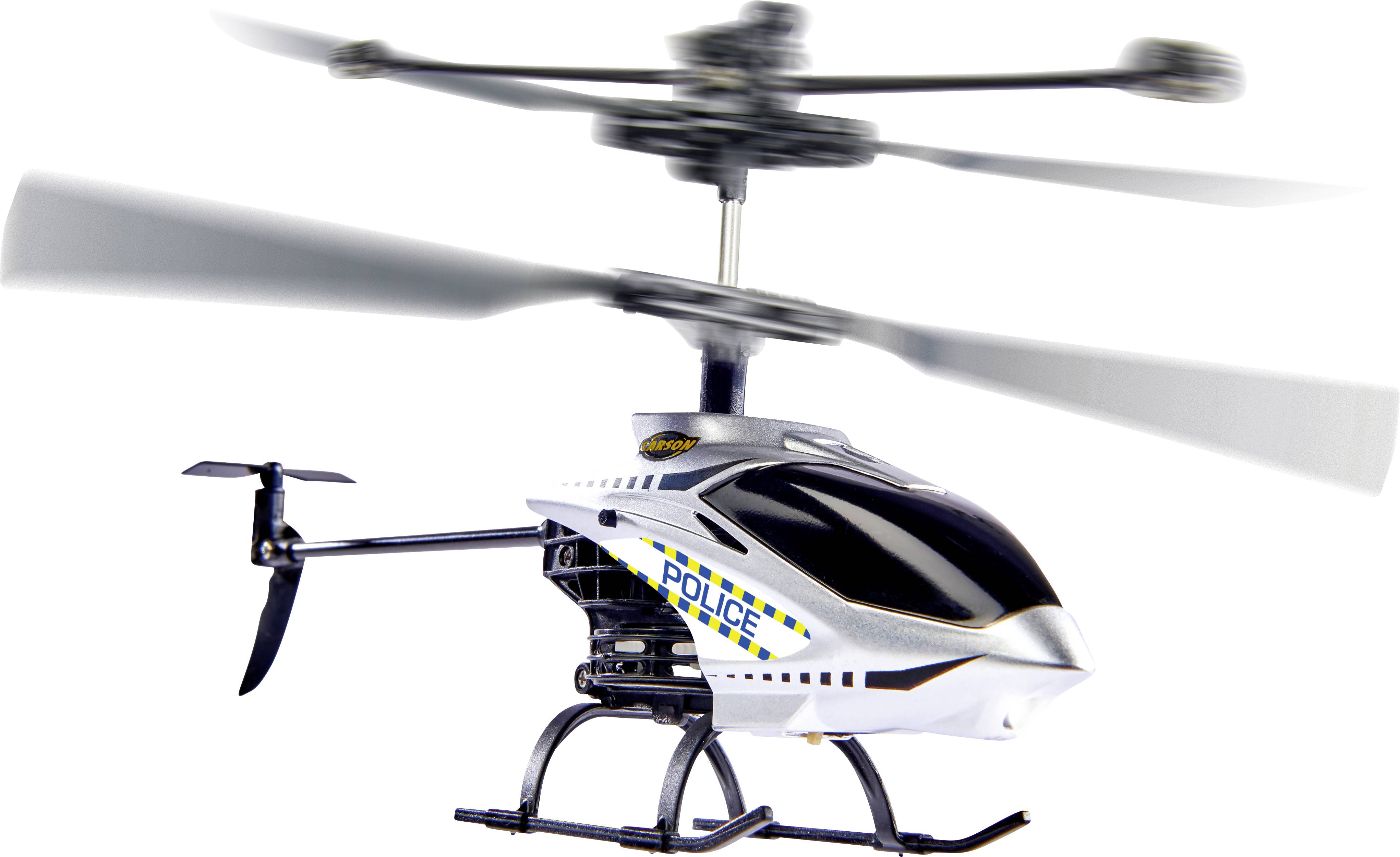Carson Modellsport Police Tyrann 230 Gyro RC Einsteiger Hubschrauber RtF