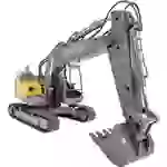 Carson Modellsport 907339 Raupenbagger Volvo 1:16 RC Einsteiger Funktionsmodell Elektro Baufahrzeug inkl. Akku, Ladegerät und Carson Modellsport 907339 Raupenbagger Volvo 1:16 RC Einsteiger Funktionsmodell Elektro Baufahrzeug inkl. Akku, Ladegerät und