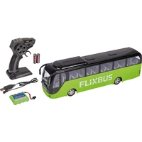 Carson Modellsport 907342 FlixBus RC Modellauto Elektro Bus inkl. Akku, Ladegerät und Senderbatteri Carson Modellsport 907342 FlixBus RC Modellauto Elektro Bus inkl. Akku, Ladegerät und Senderbatteri