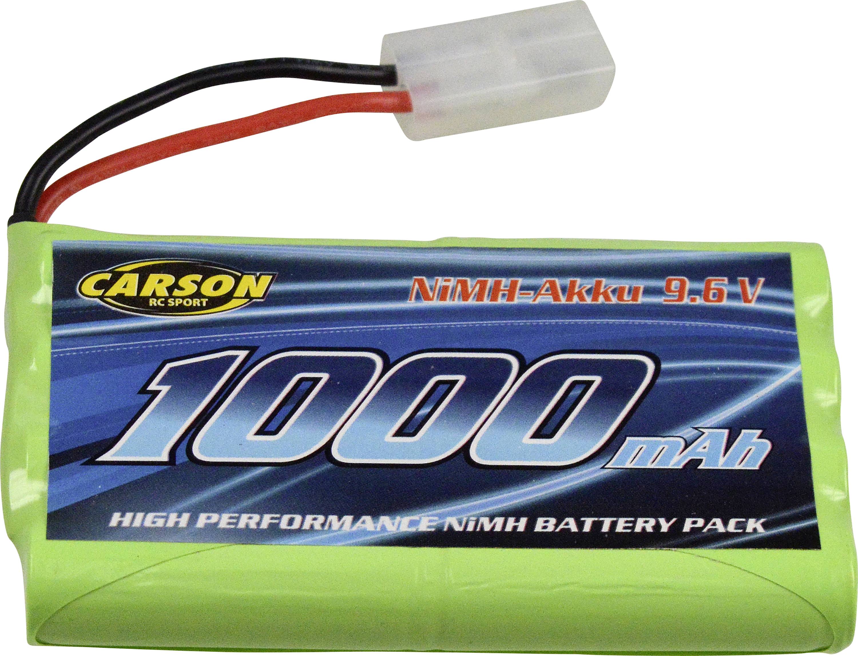 Carson Modellsport Modellbau-Akkupack (NiMh) 9.6V 1000 mAh Tamiya-Stecker