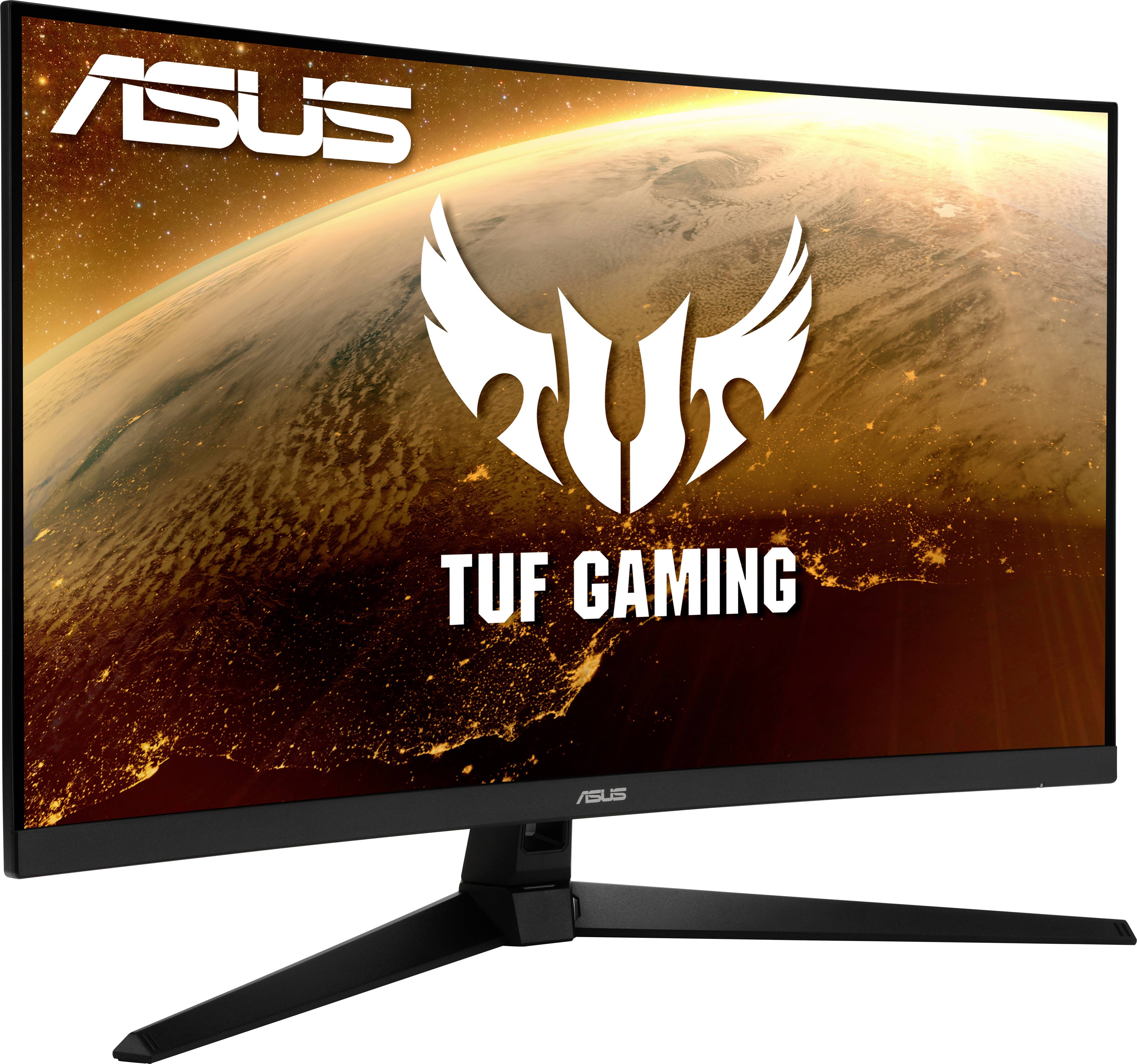 Asus VG32VQ1BR LED-Monitor EEK G (A - G) 80 cm (31.5 Zoll) 2560 x 1440 Pixel 16:9 1 ms HDMI®, DisplayPort, Kopfhörer (3.5 mm Klinke) VA LED