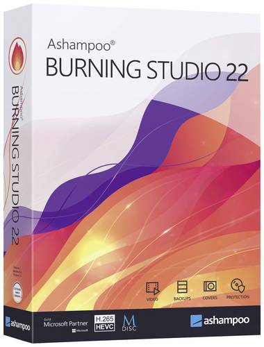 Ashampoo Burning Studio 22 Brennen Kopieren Sichern Vollversion, 1 Lizenz Windows Brenn Softwa  - Onlineshop Voelkner