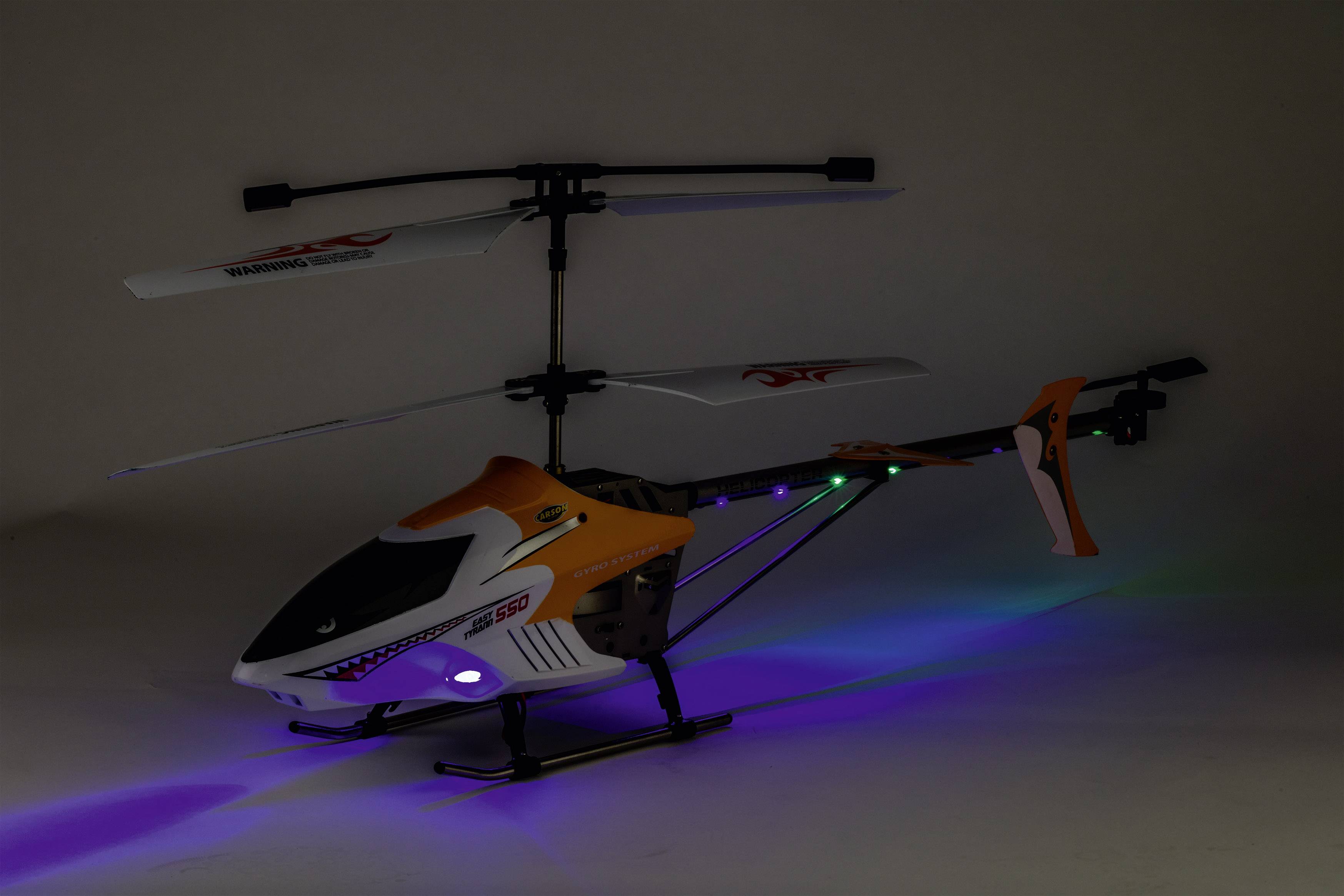 Carson Modellsport Easy Tyrann 550 RC Einsteiger Hubschrauber RtF