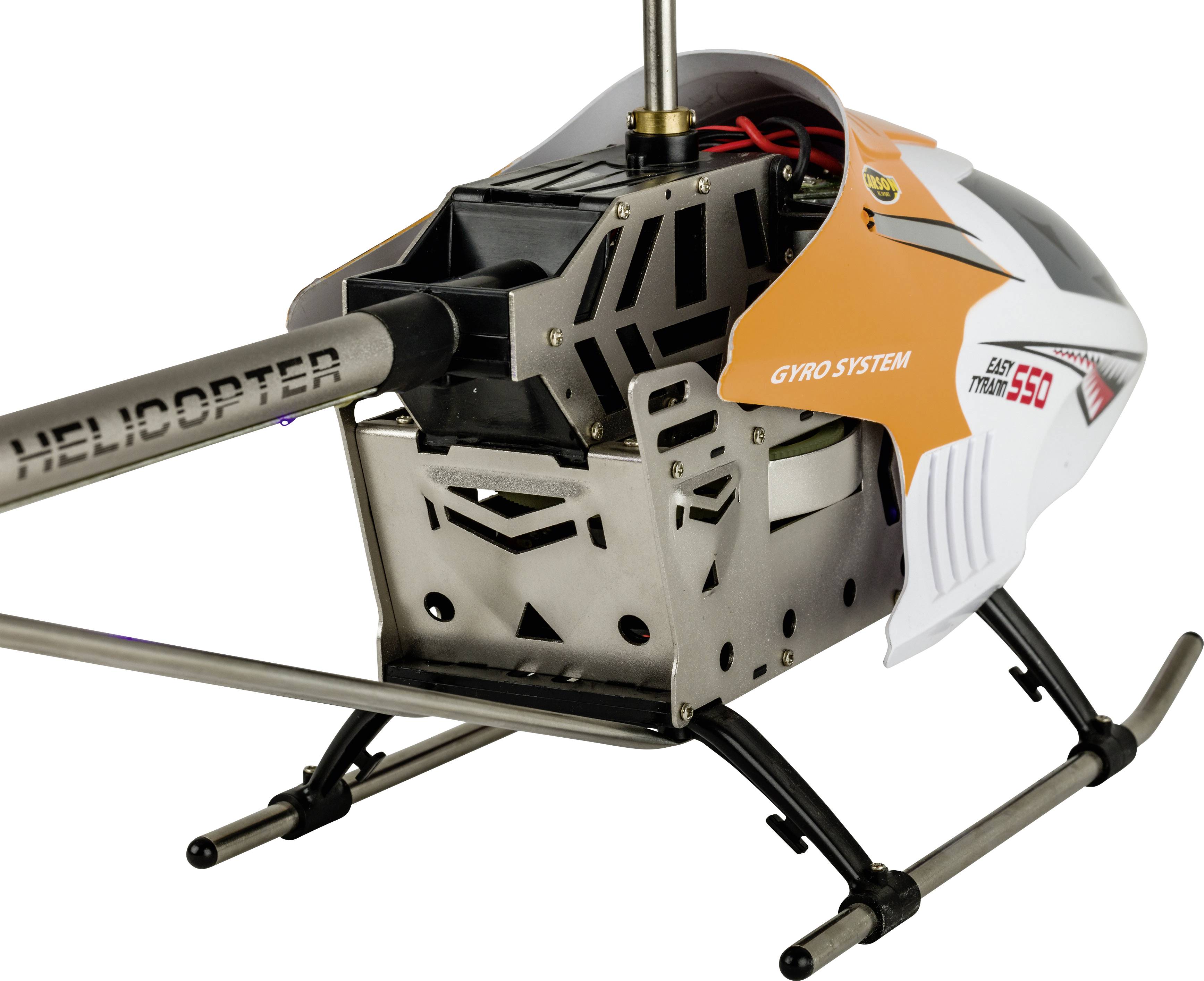 Carson Modellsport Easy Tyrann 550 RC Einsteiger Hubschrauber RtF