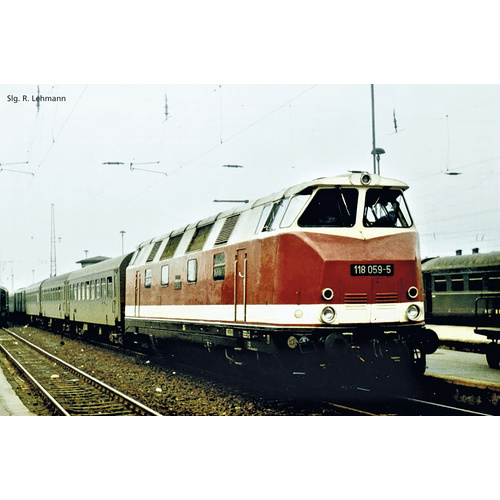 Piko H0 52578 Locomotive diesel H0 118 059-5 de la DR
