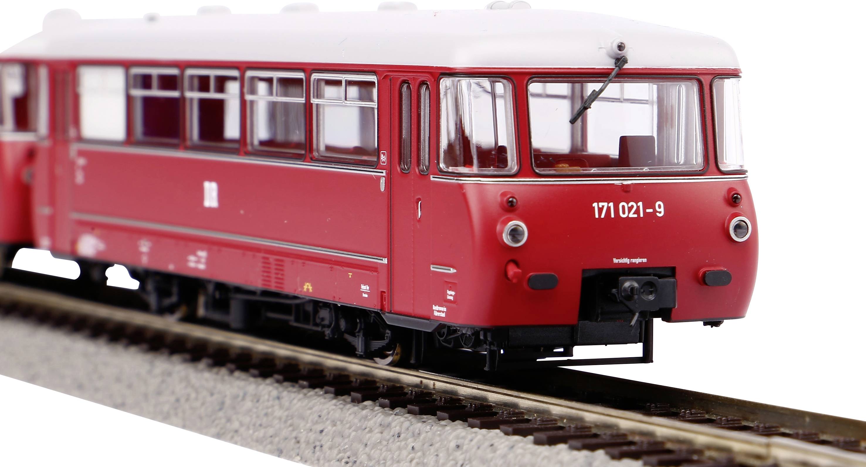Piko H0 52887 H0 2er-Set Dieseltriebwagen BR 171 "Ferkeltaxen" der DR