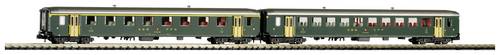 Piko N 94398 N 2er-Set Personenwagen EW I 1x B und 1x A der SBB