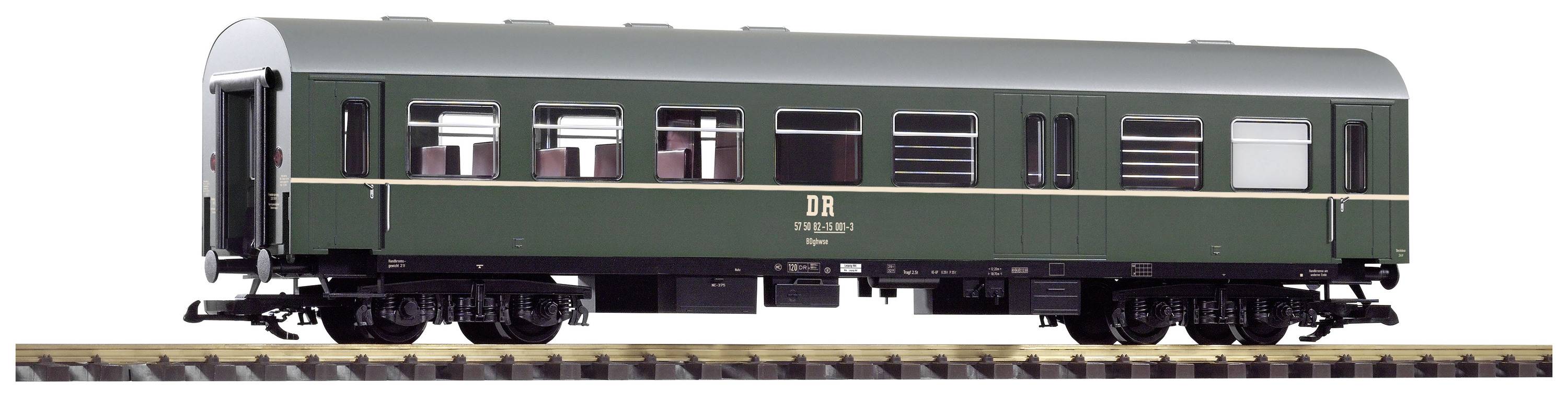 PIKO 37656G Reko-Wagen 2. Klasse mit Gepäckabteil der DR