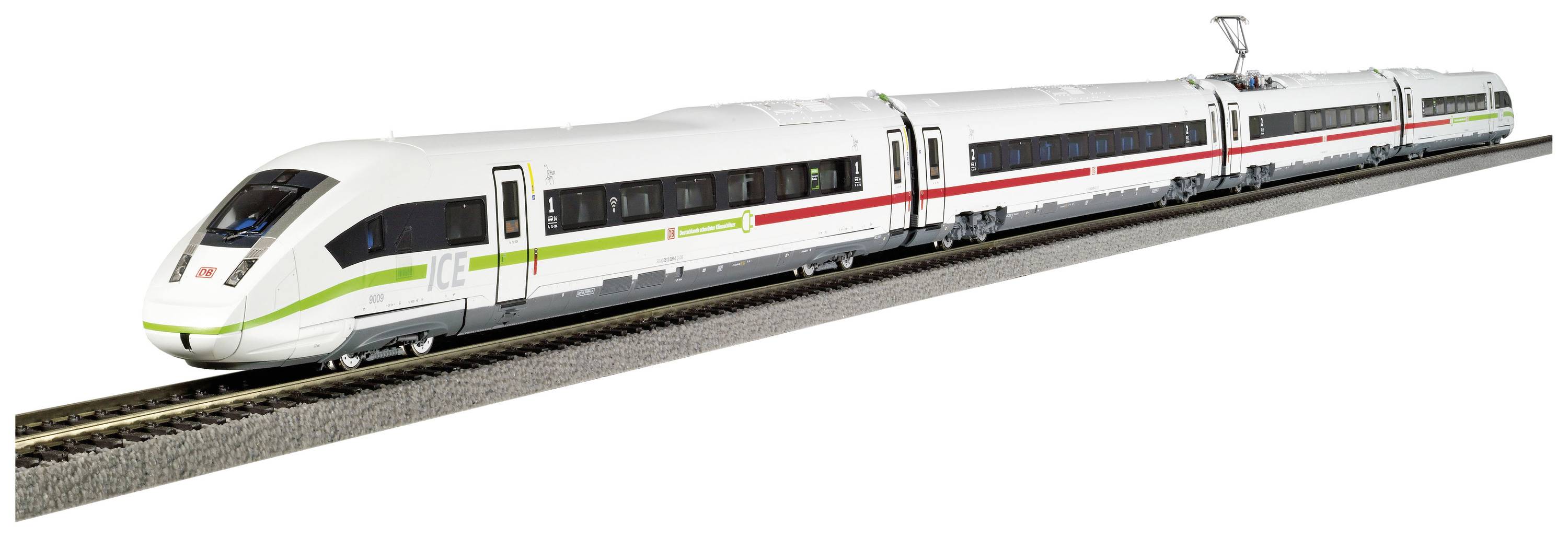 PIKO 51406 H0 E-Triebzug BR 412 ICE 4 "Klimaschützer" der DB AG 4tlg.Wechselstromversion