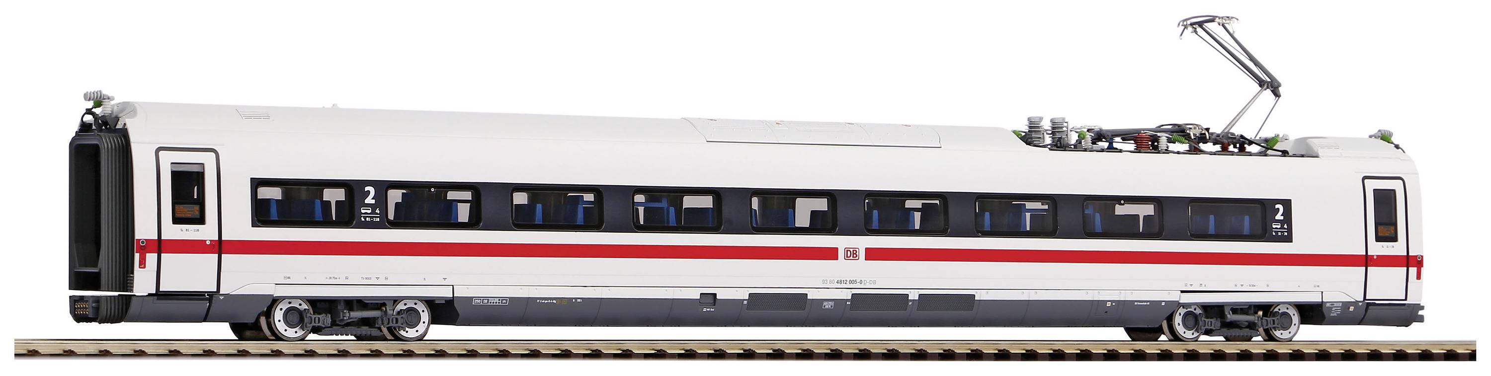 Piko H0 58583 H0 Ergänzungswagen BR 412 ICE 4 "Klimaschützer" der DB AG Wechselstromversion