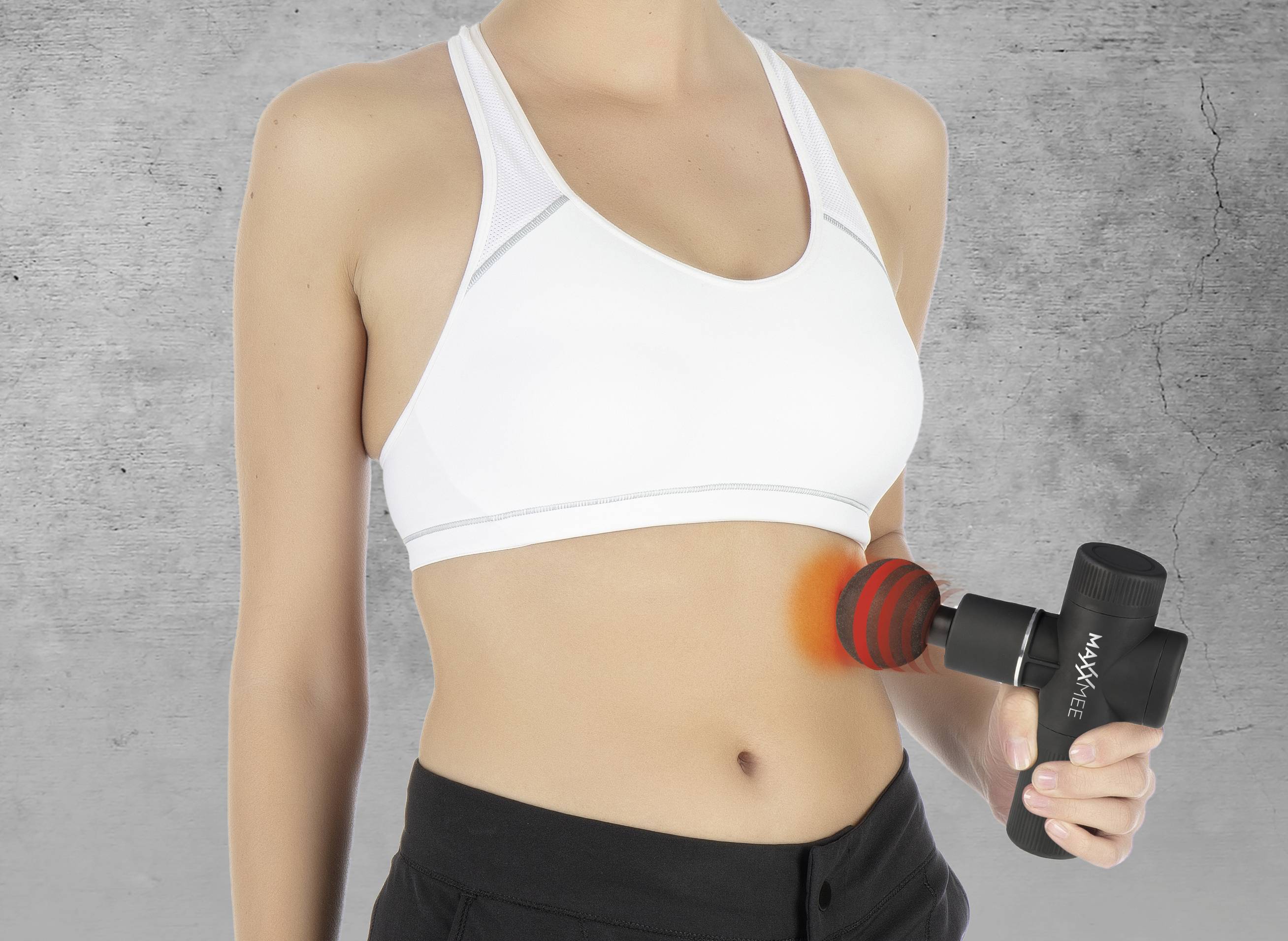 Maxxmee Mini Massage Gun Pro Massagegerät Schwarz