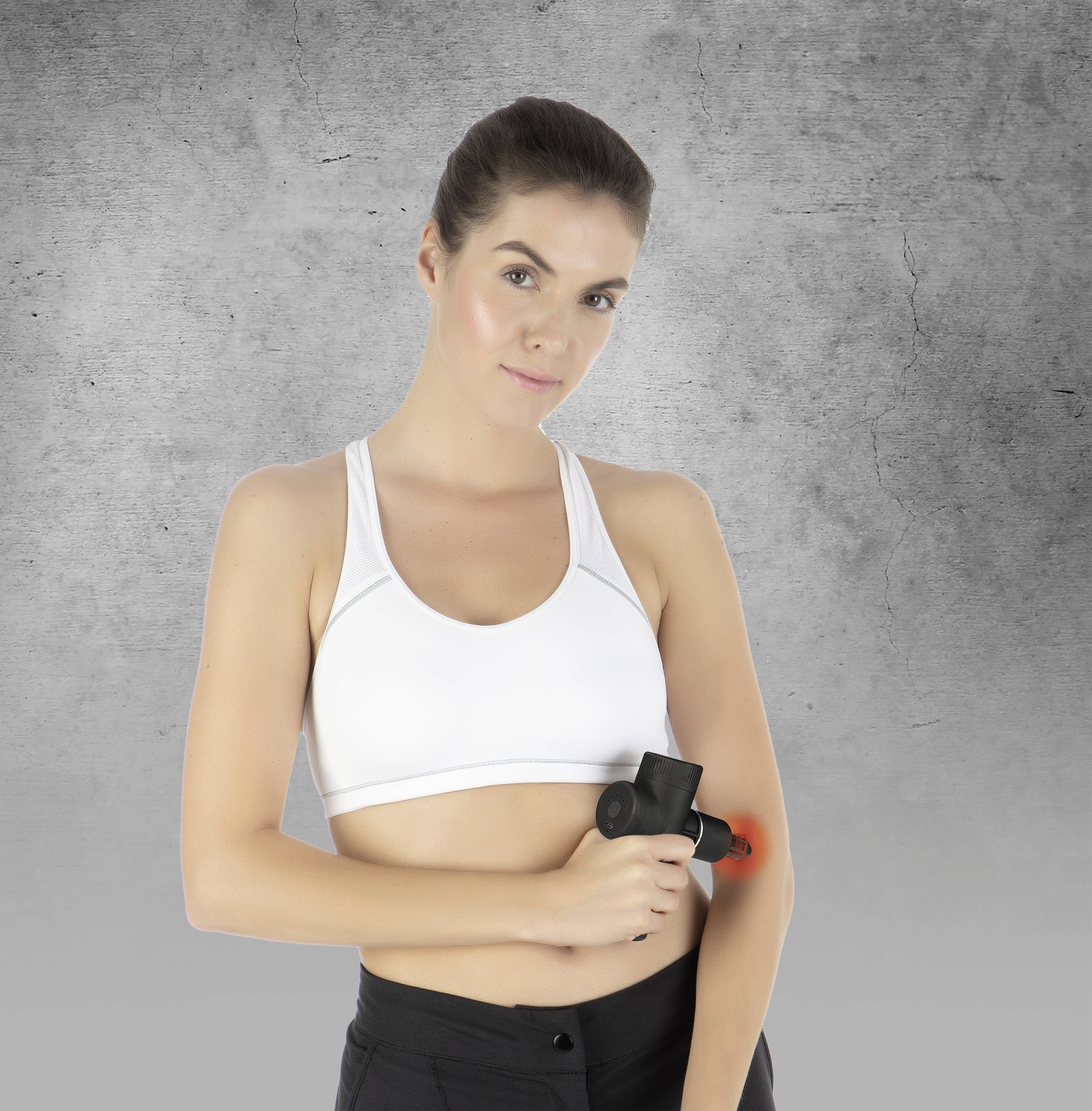 Maxxmee Mini Massage Gun Pro Massagegerät Schwarz