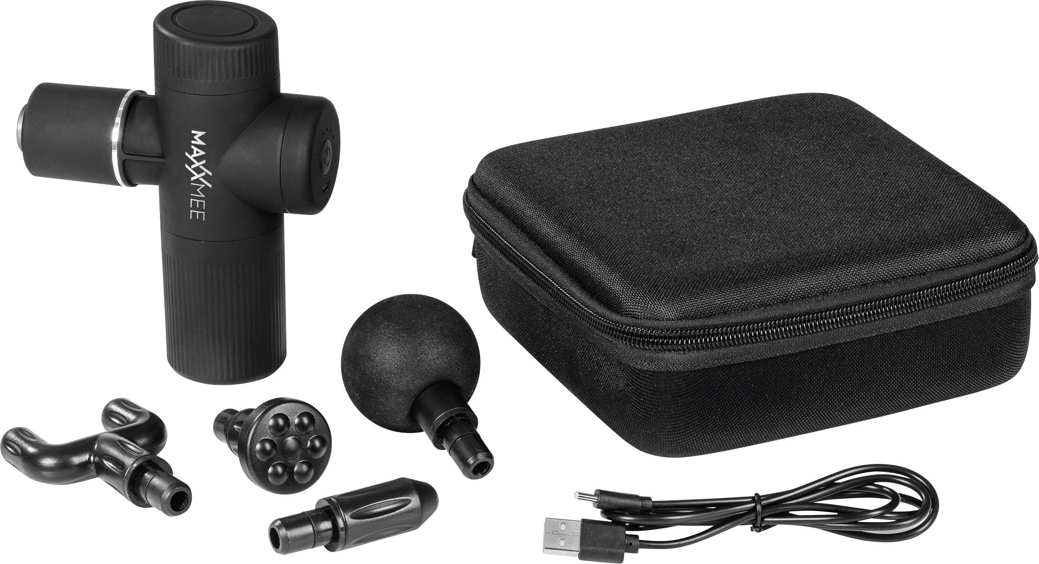 Maxxmee Mini Massage Gun Pro Massagegerät Schwarz