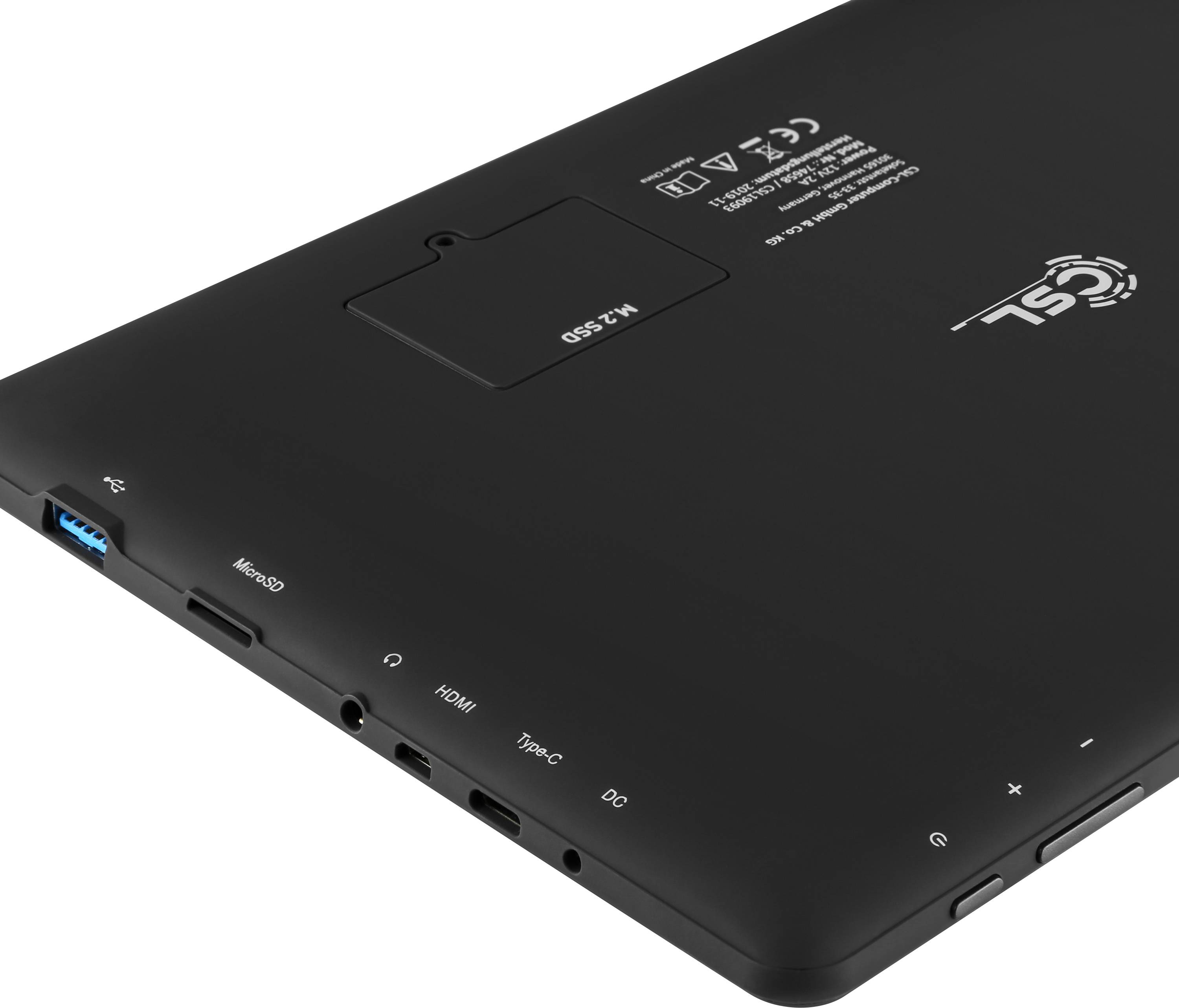 CSL Computer Panther Tab HD WiFi 64GB Schwarz Windows®-Tablet / 2-in-1 25.7cm (10.1 Zoll) 1.10GHz Intel® Celeron® Windows® 10 Pro