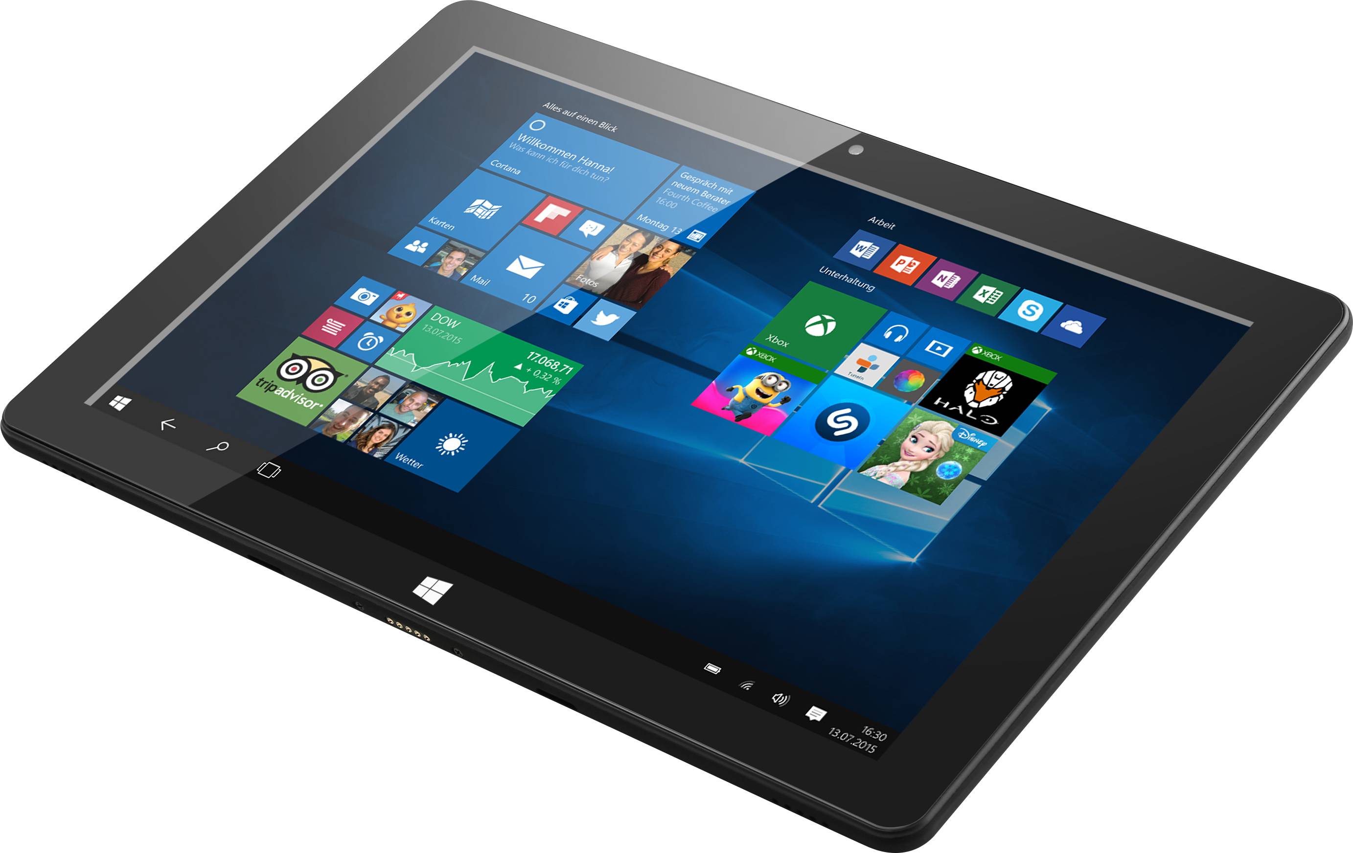 CSL Computer Panther Tab HD WiFi 256GB Schwarz Windows®-Tablet / 2-in-1 25.7cm (10.1 Zoll) 1.10GHz Intel® Celeron® Windows® 10