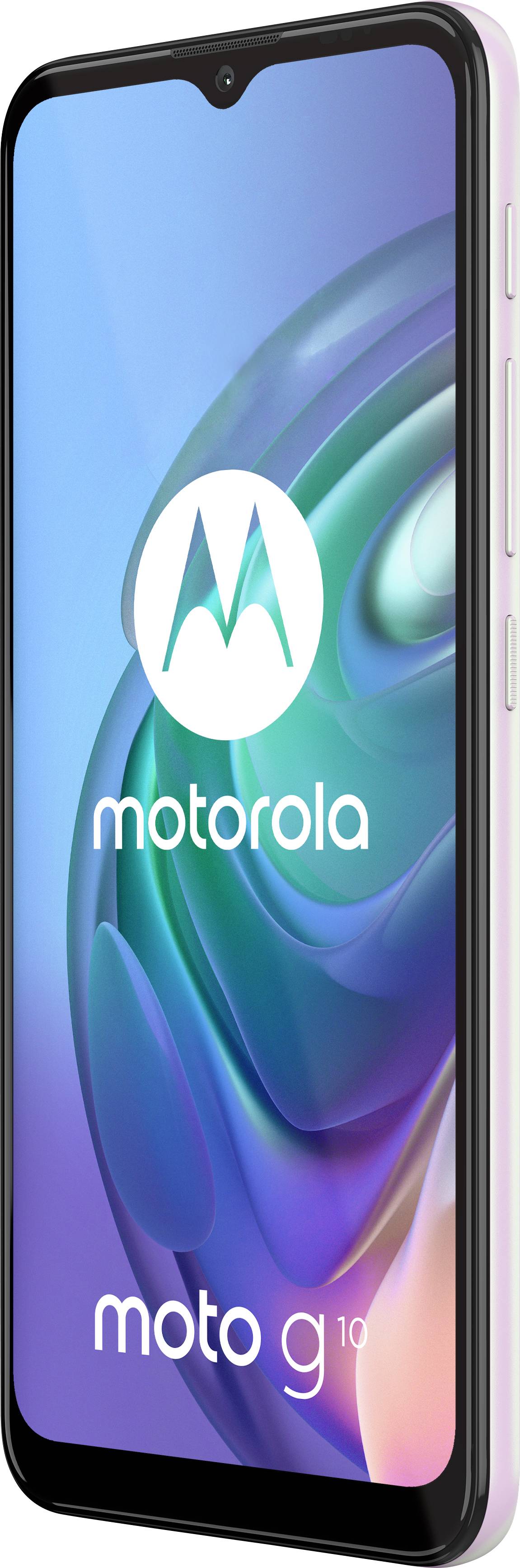 Motorola Moto G10 Dual-SIM Smartphone 64GB 6.5 Zoll (16.5 cm) Dual-SIM Android™ 11 Sakura Pearl