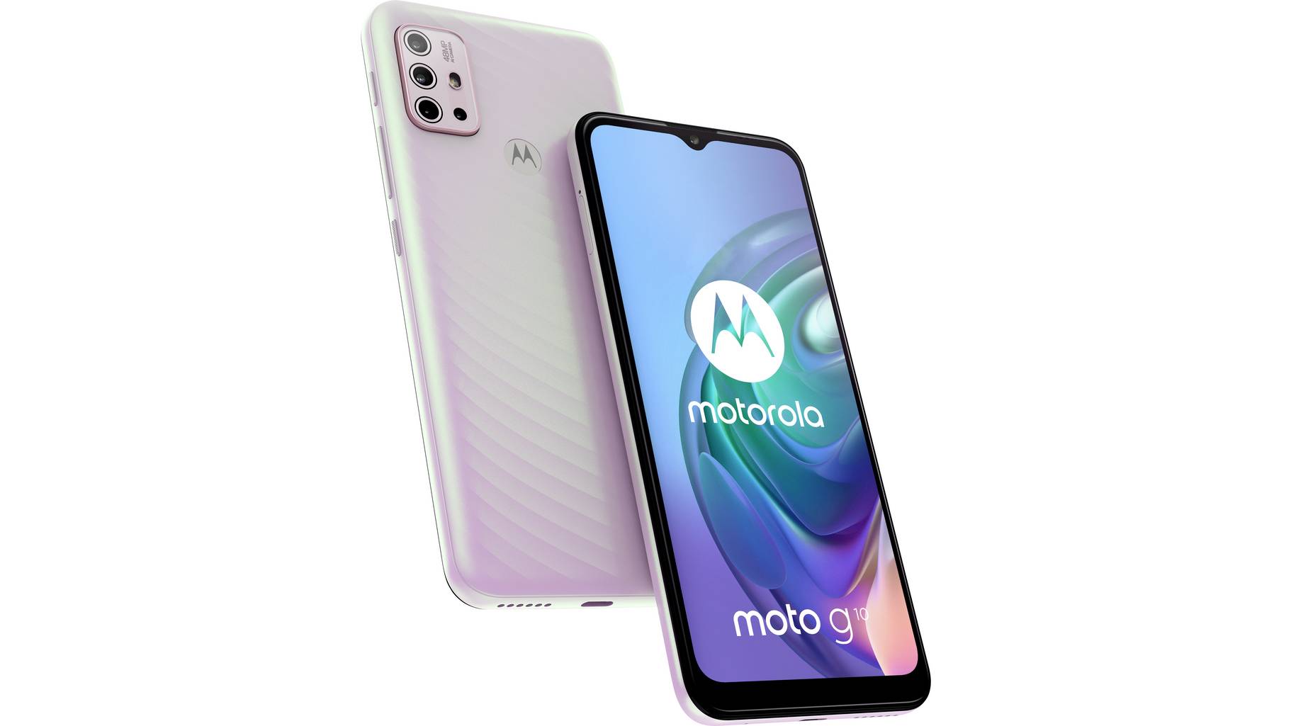 Motorola Moto G10 Dual-SIM Smartphone 64GB 6.5 Zoll (16.5 cm) Dual-SIM Androidâ?˘ 11 Sakura Pearl motorola g10 4 64gb