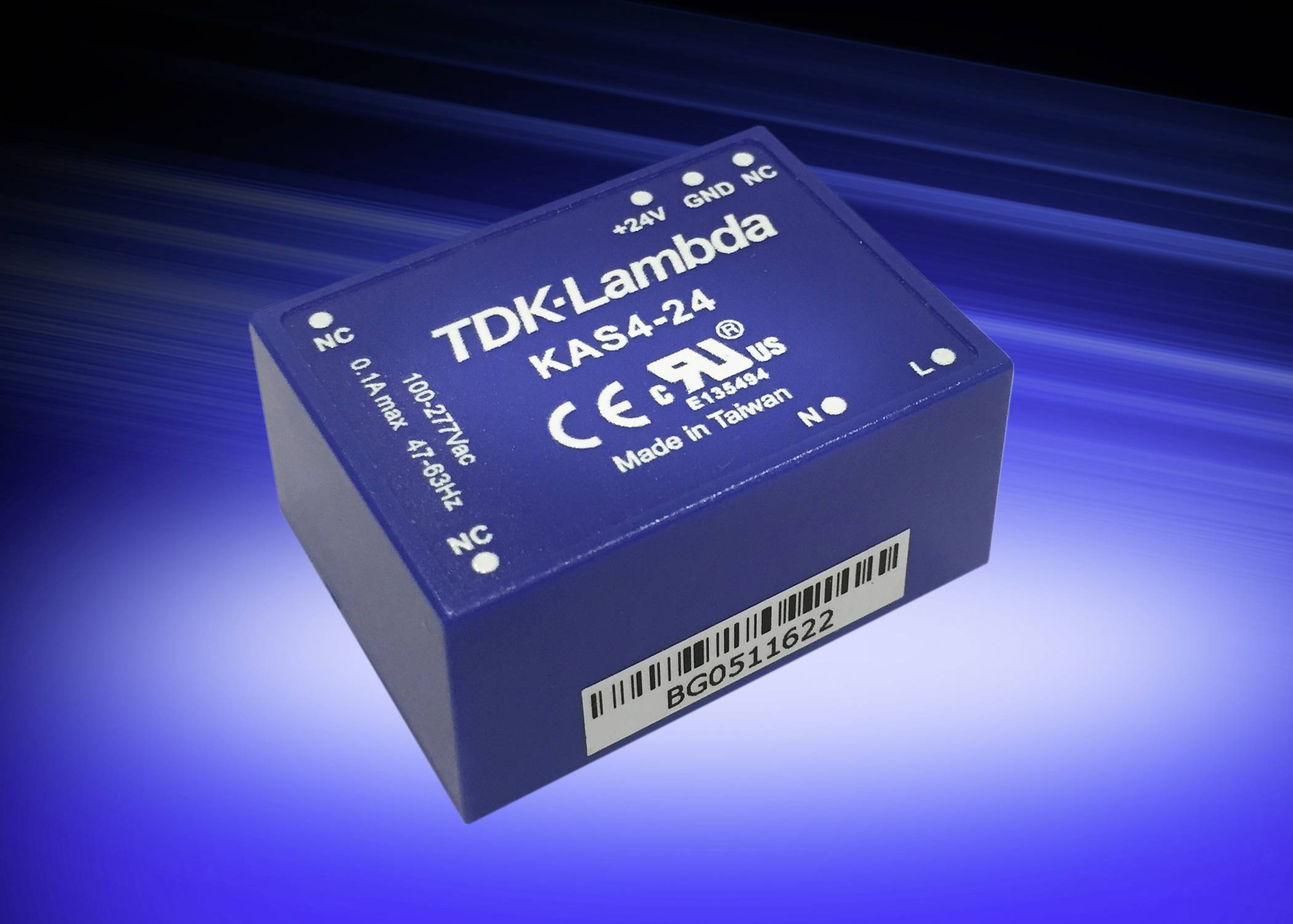 TDK-Lambda KAS4-8 AC/DC-Printnetzteil 8 V 0.5 A 4 W