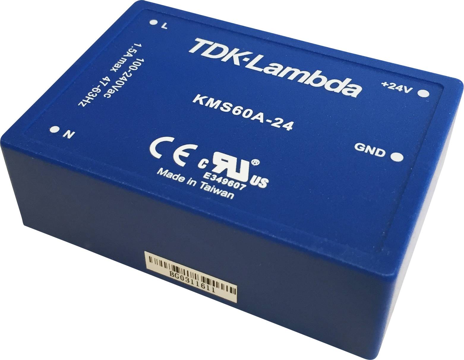 TDK-Lambda KMS60A-24 AC/DC-Printnetzteil 24V 2.5A 60W